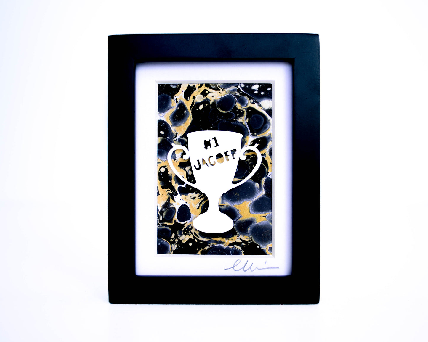 Jagoff Trophy PA Papercut