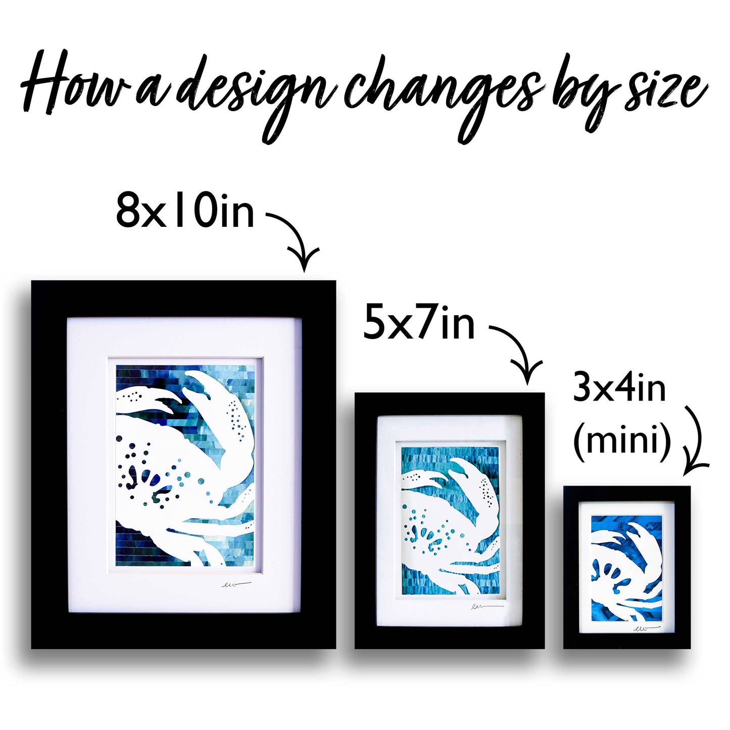 Elephant and 2 Baby Pattern