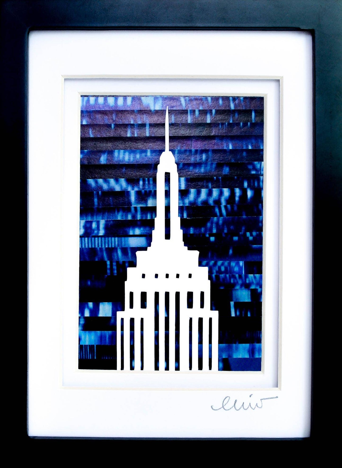 Empire State Building NY Papercut