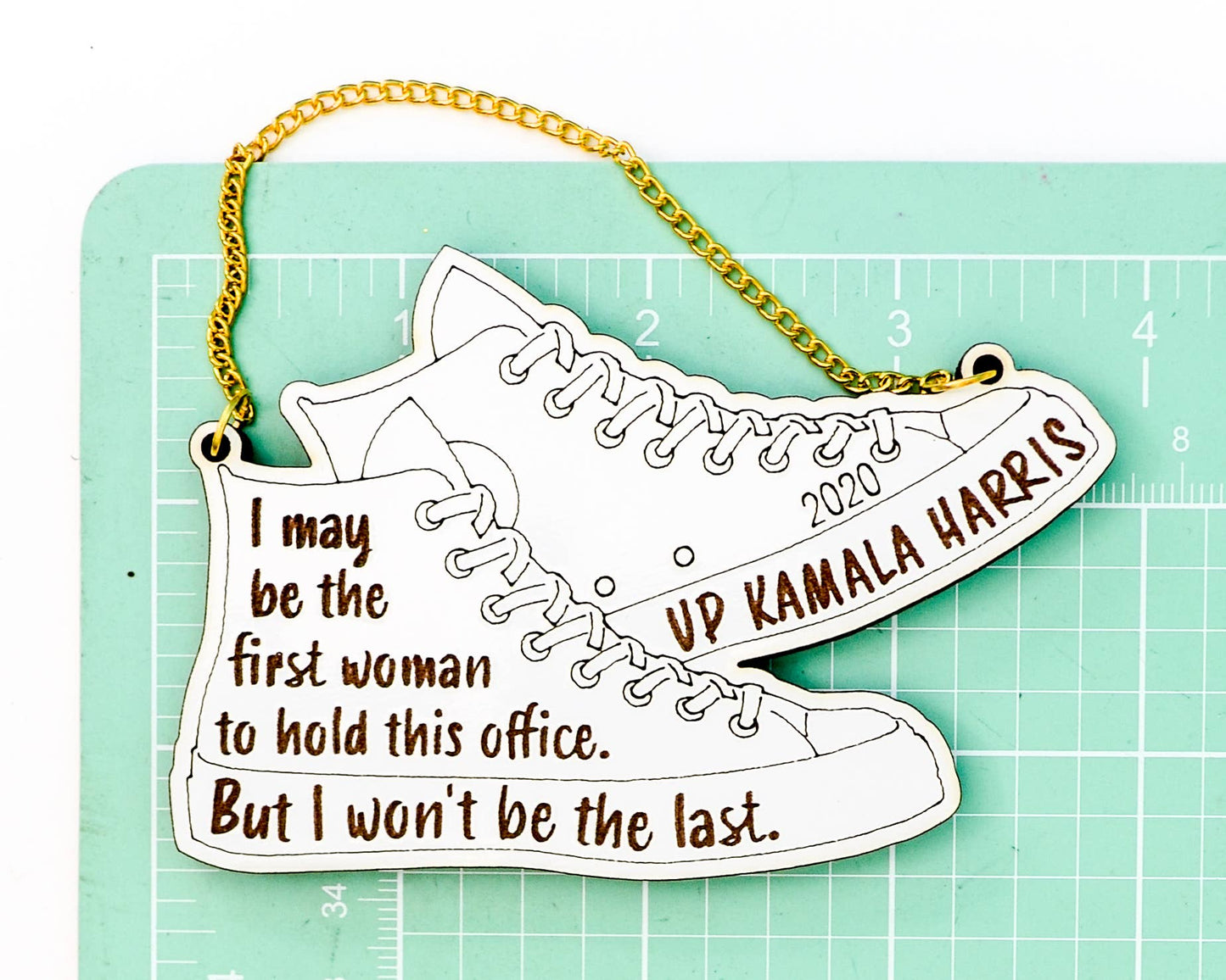 Kamala Harris Sneakers Ornament