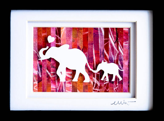 Elephant and Baby Full