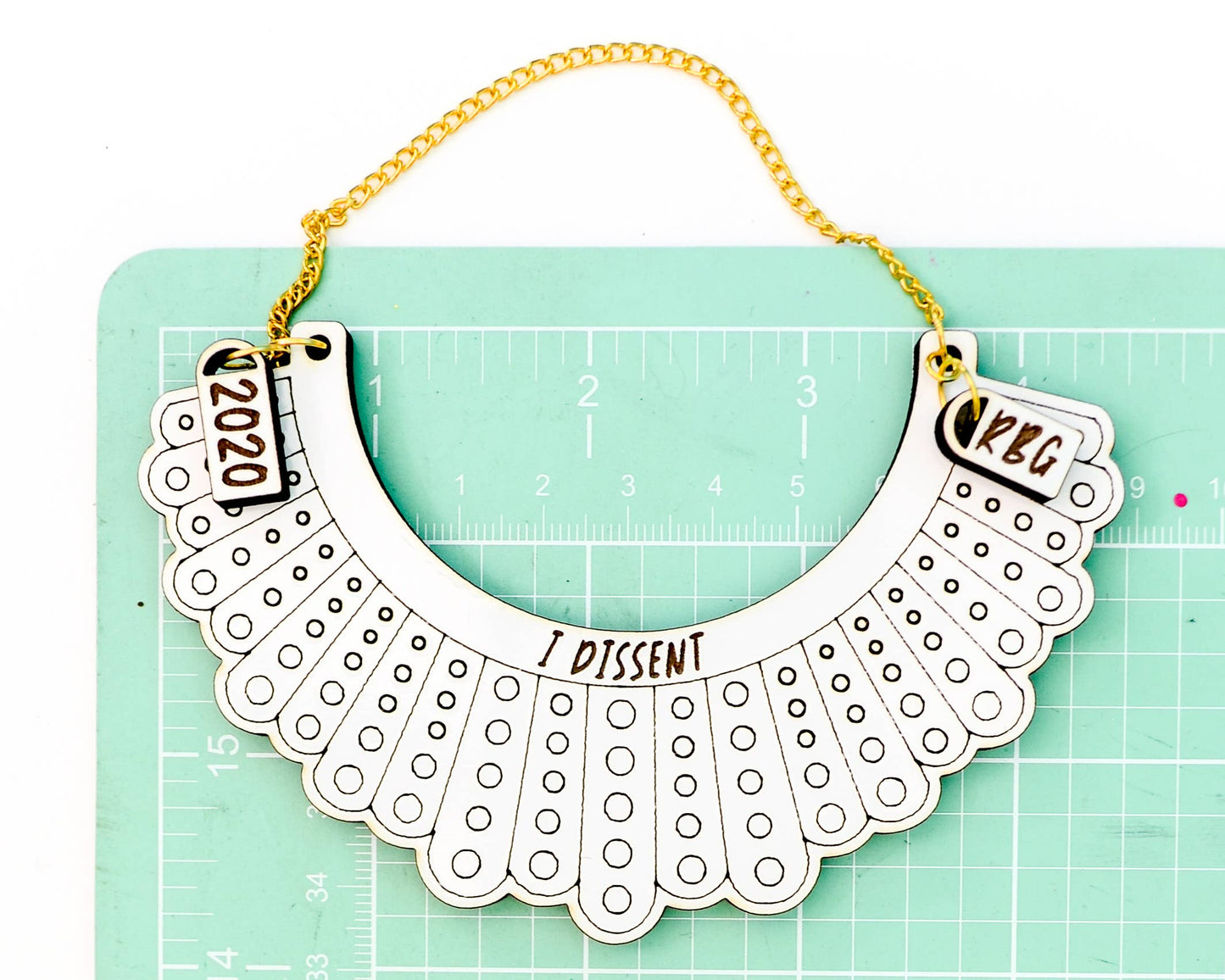 Ruth Bader Ginsburg Dissent Ornament