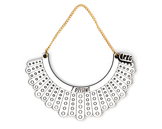 Ruth Bader Ginsburg Dissent Ornament