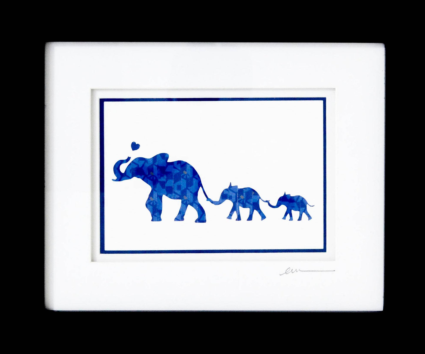 Elephant and 2 Babies