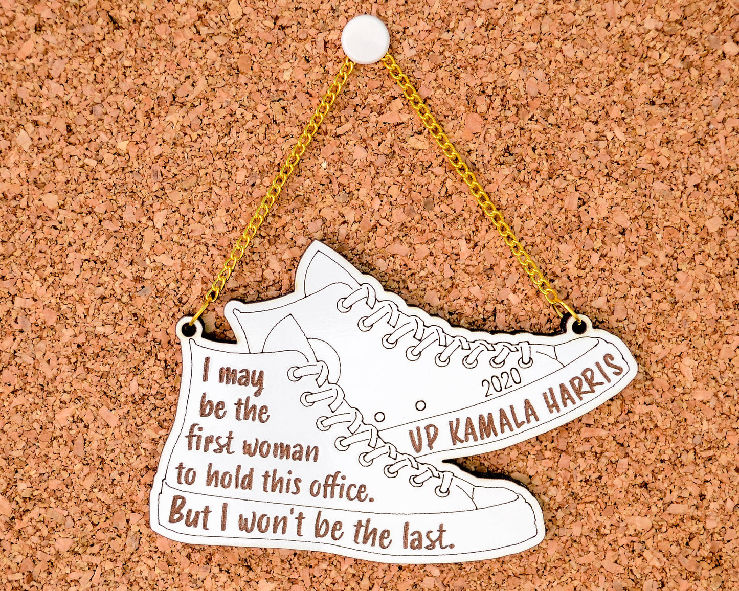 Kamala Harris Sneakers Ornament