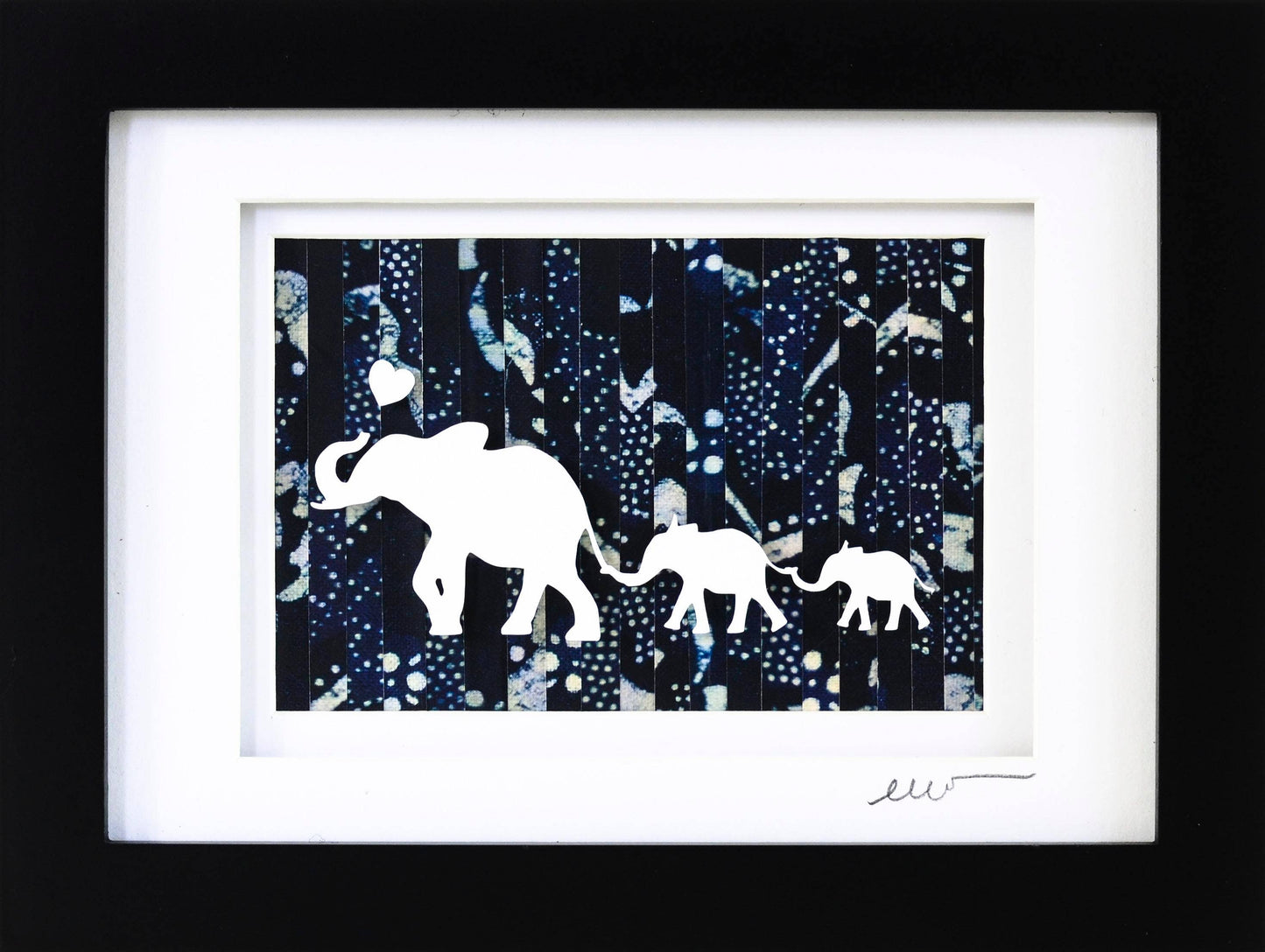 Elephant and 2 Babies