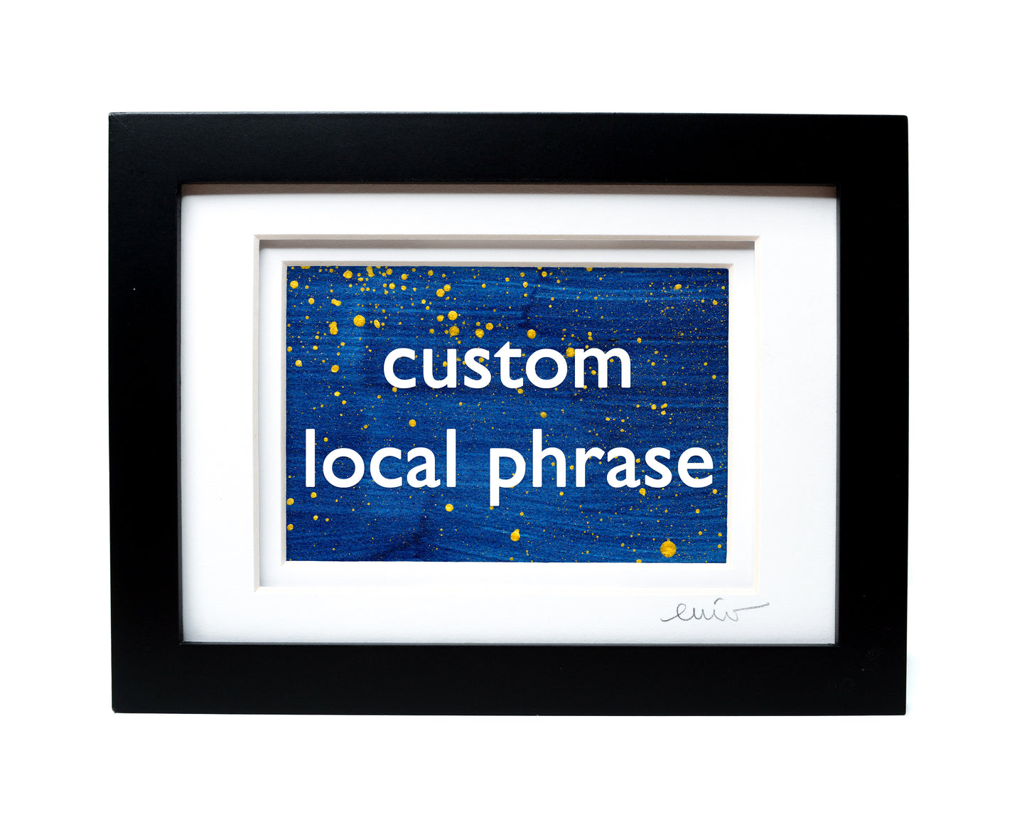 Custom Local Phrases - Min of 6