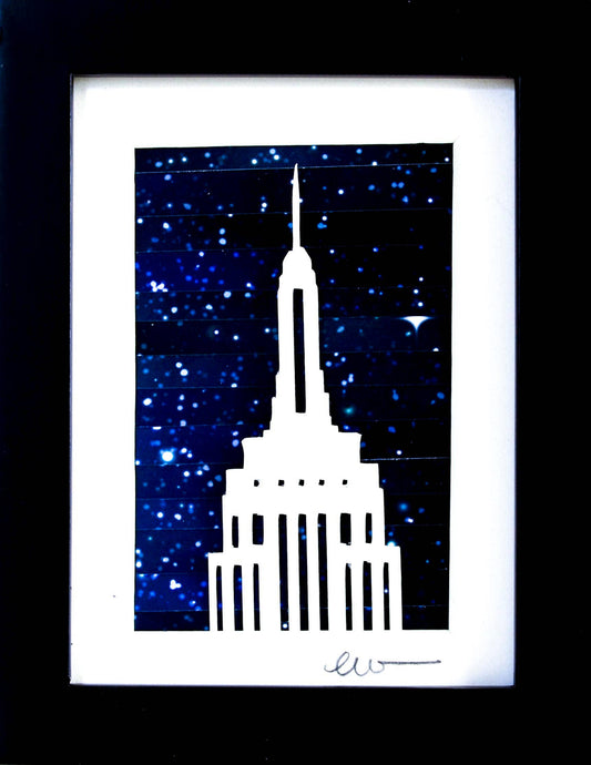 Empire State Building NY Papercut