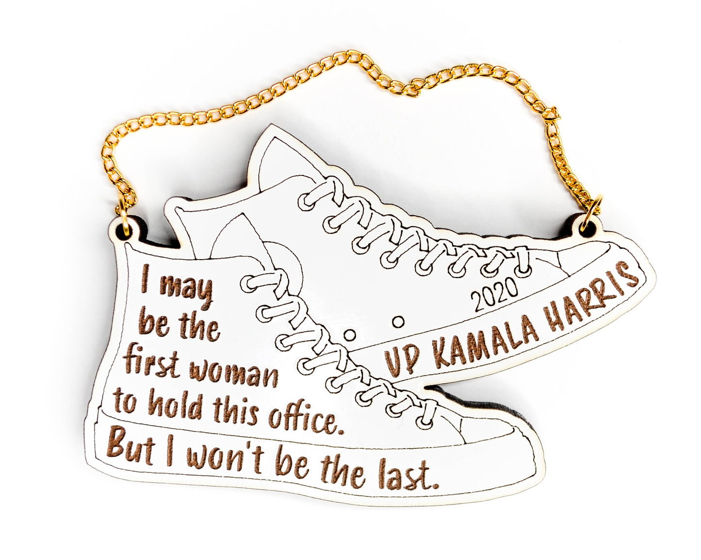 Kamala Harris Sneakers Ornament